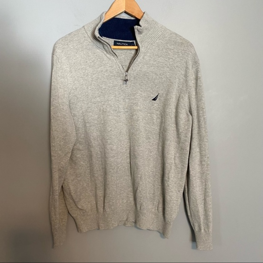 NAUTICA half zip up long sleeve pullover